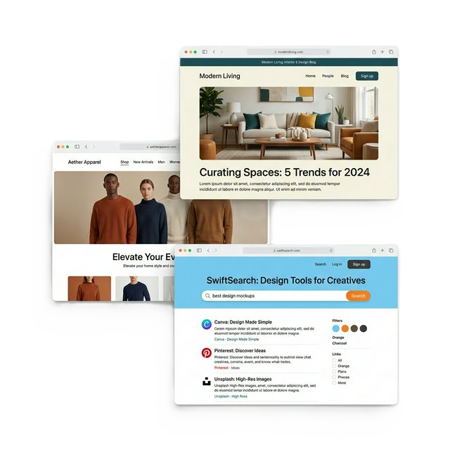 Safe Page Templates Mockup